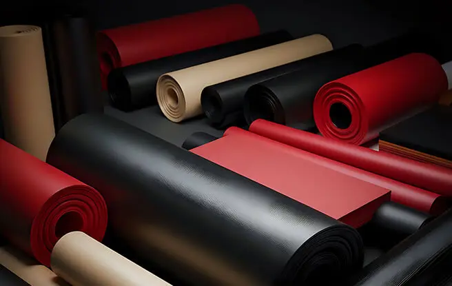 Rollos y placas de hule industrial - Grupo Everest