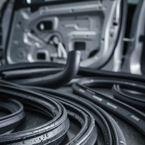 Hules para puertas automotrices EPDM y neopreno