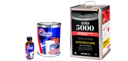 Adhesivos y pegamentos industriales para hule y metal - Grupo Everest