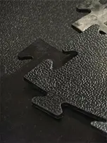 Pisos rompecabezas para gimnasio - sistema modular de caucho