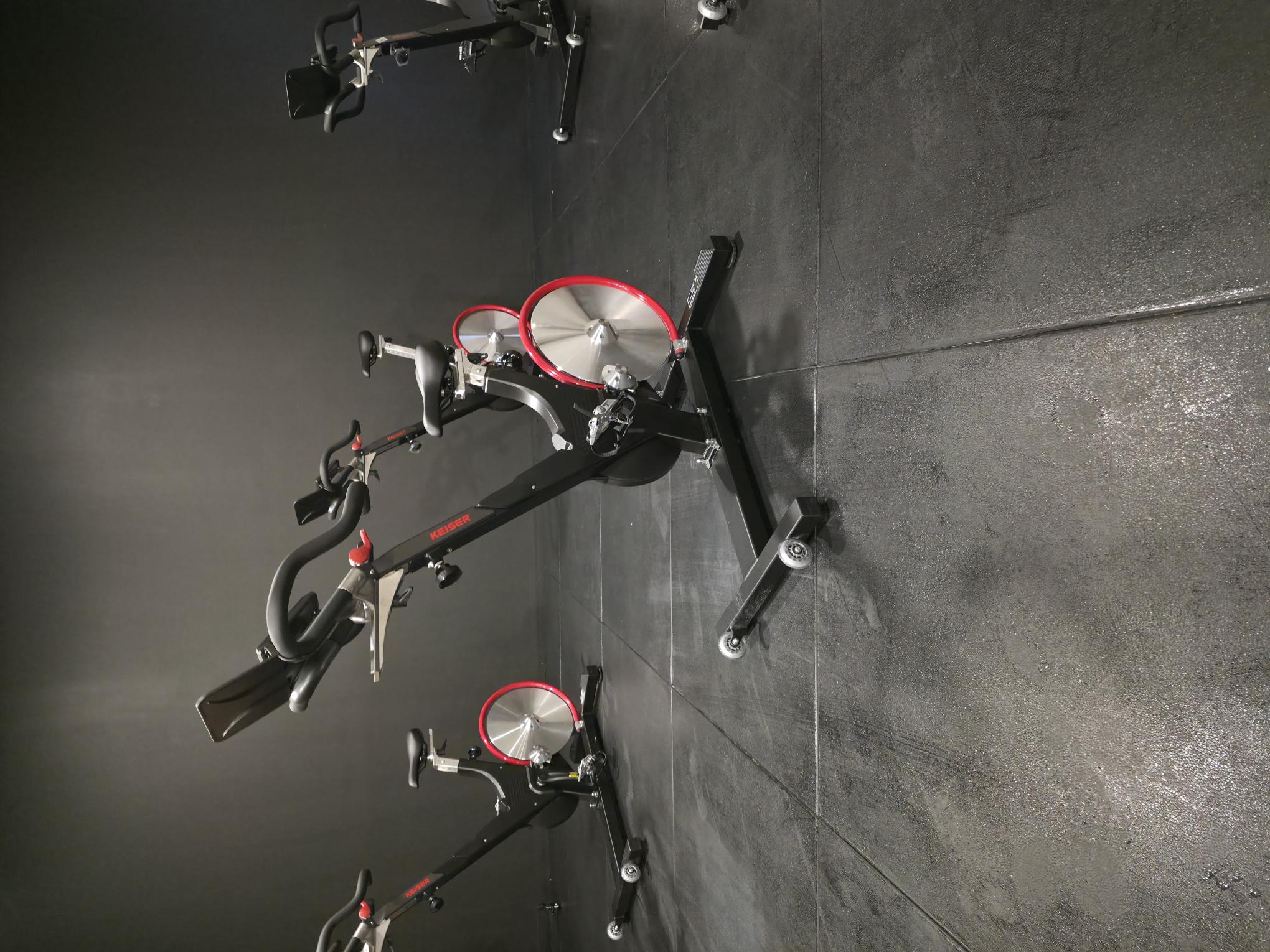 Detalle de Loseta de Caucho para Gimnasio