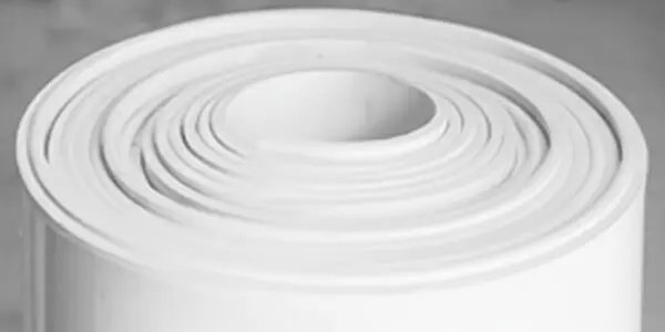 Hule Nitrilo Blanco sanitario en rollos y placas, grado alimenticio