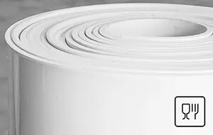 Hule Nitrilo Sanitario Blanco Grado Alimenticio - Grupo Everest