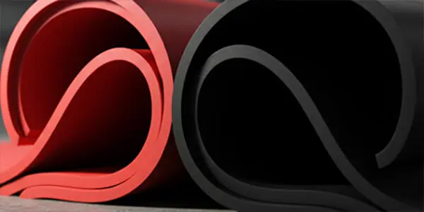 Black and Red SBR Rubber - Grupo Everest