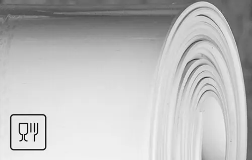 White Sanitary Neoprene Rubber - Everest Group