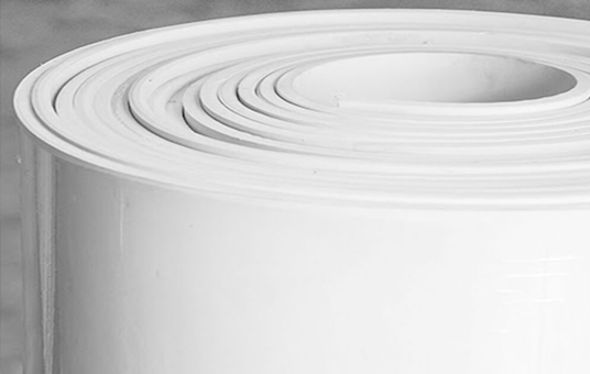 Detalle del Hule Nitrilo Sanitario Blanco