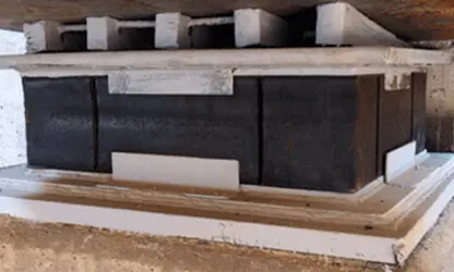 Durable Neoprene Bridge Bearings for infrastructure.