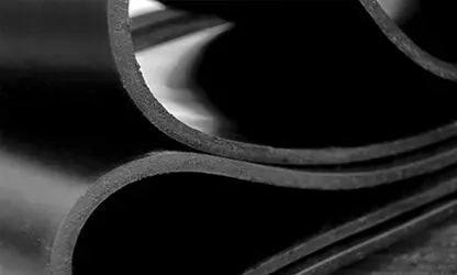 Neoprene Rubber Rolls and Sheets resistant to oils and greases.