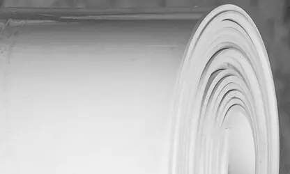 Hule Neopreno Sanitario Blanco para aplicaciones alimentarias.